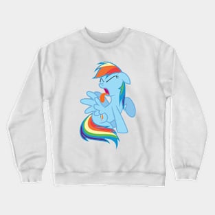 Rainbow Dash blech Crewneck Sweatshirt